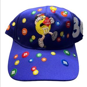 Vintage NASCAR M&M’s Racing Snapback Hat